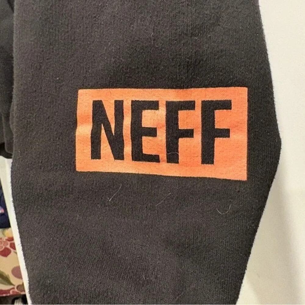 Neff x Disney Surfer Mickey Hoodie Sweatshirt Mens Large Summertime Vacation - Picture 5 of 7